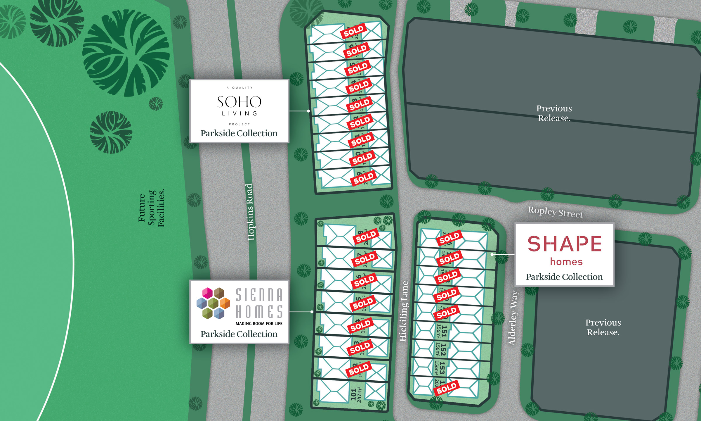 Deanside Village Townhomes Map