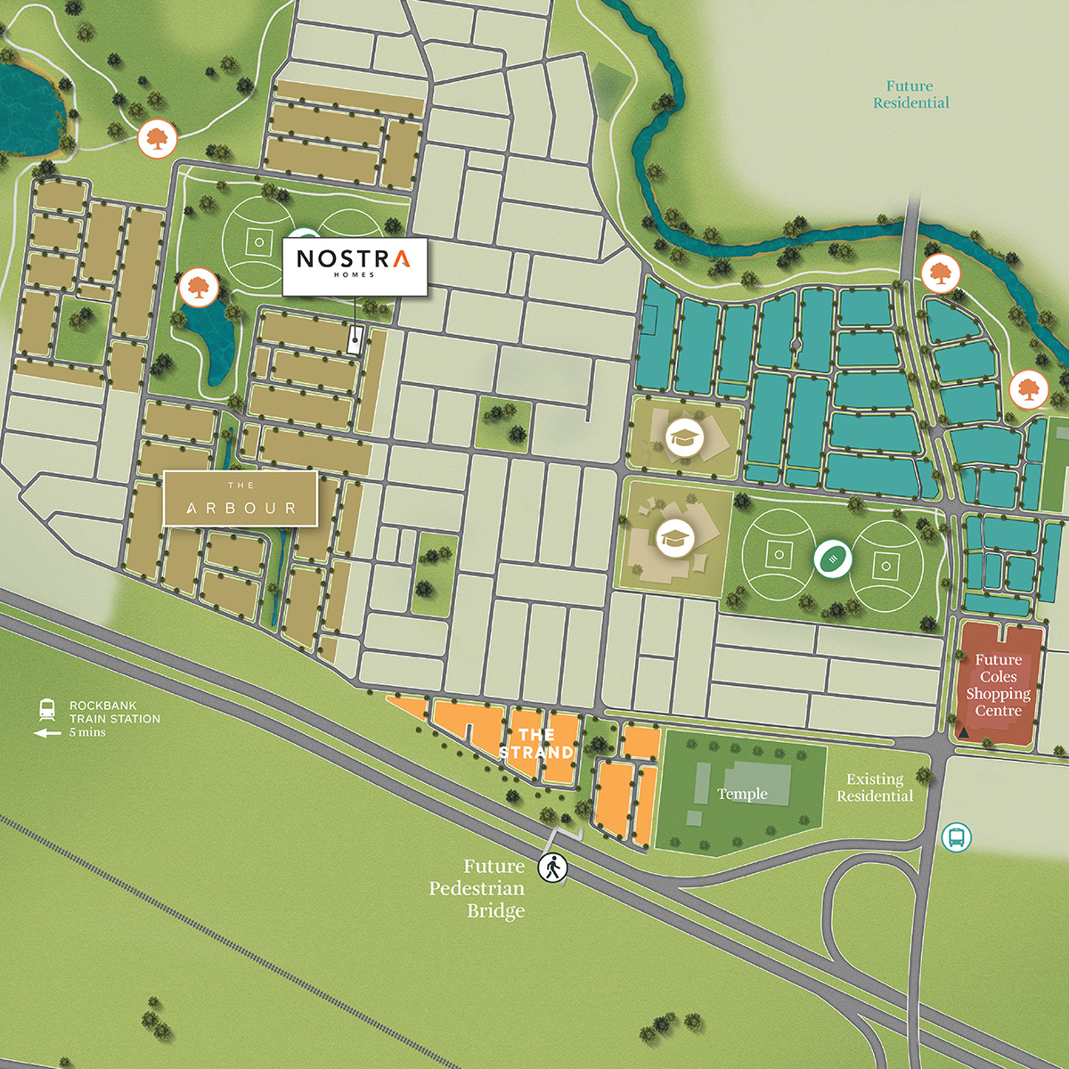 Deanside Village Townhomes Map